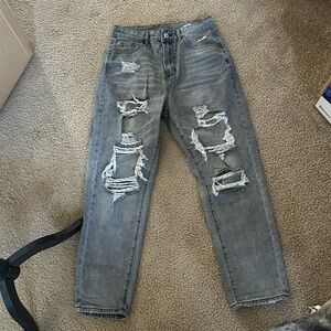 SHEIN boyfriend jeans